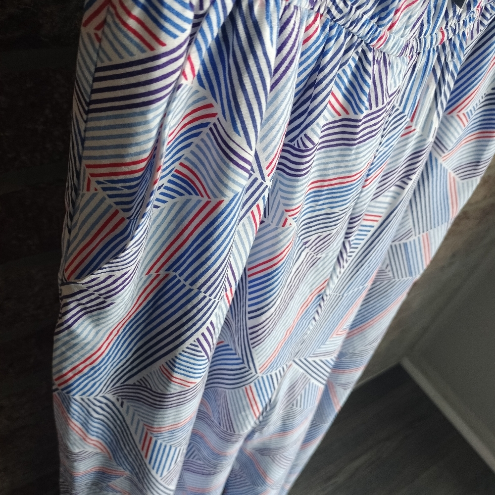 Lulus White Multi-Striped Wide Leg Jumpsuit - Picture 7 of 10
